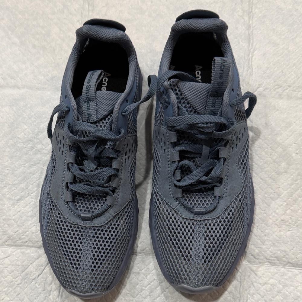 ACNE Studios Men’s N3W mesh and rubber Sneakers - Picture 2 of 16